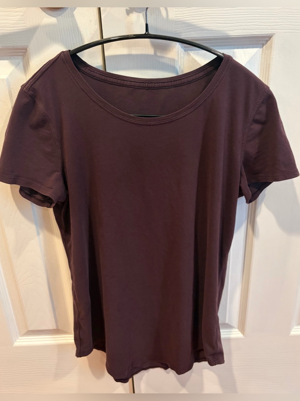 Lululemon Love Tee Short Sleeve Crew Burgundy Size 6
